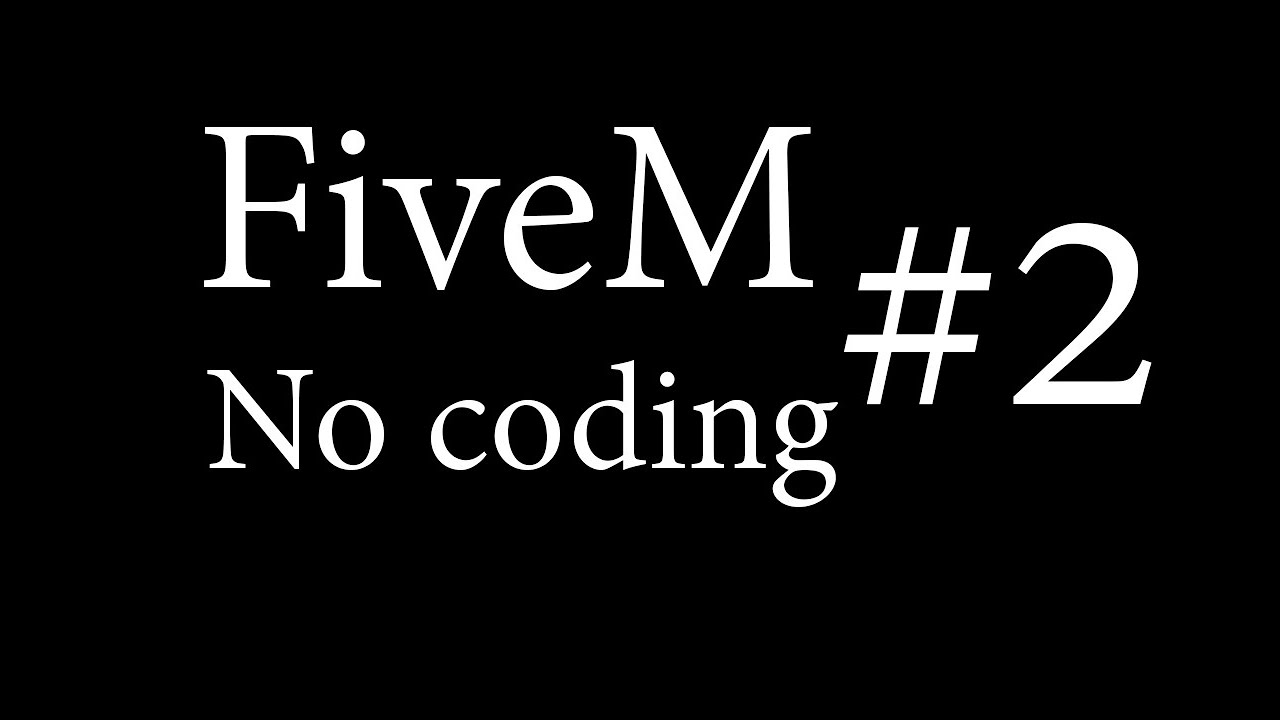 FiveM no Coding 2 - ลงเบส essentailmode แบบไม่เขียนโค้ด - YouTube