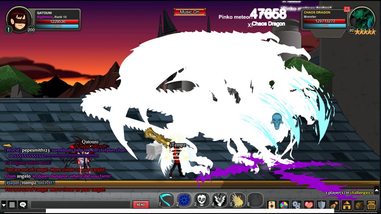 SPLands (Private AQW Server) - Testing Nightmare Class