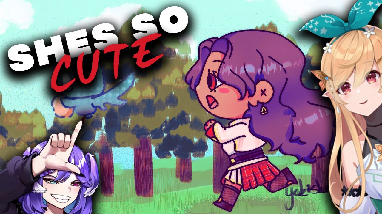 Pomu Stalks Scarle In Minecraft While Selen Trolls | Both Perspectives