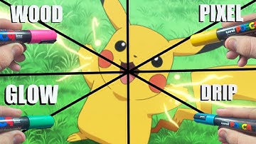 One Drawing, BUT IN 8 Different ART Styles!