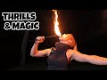 Learning Fire Tricks with Flow Artist SK Kim!