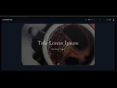 Pitchdeck Manager tutorial for founders