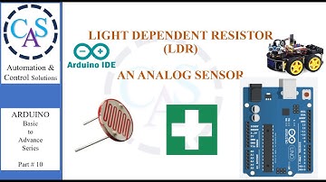 10 ARDUINO ANALOG SENSOR INTERFACING LDR