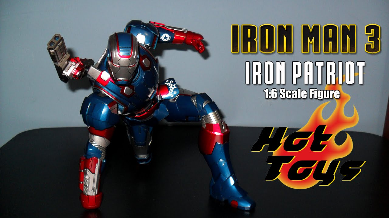 Movie Masterpiece DIECAST Avengers: End Game, 1/6 Scale Figure, Iron Patriot