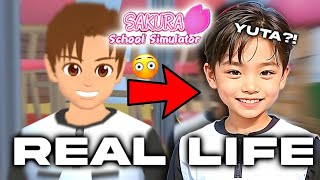 SAKURA School Simulator Characters in Real Life?! (Shorts Compilation)