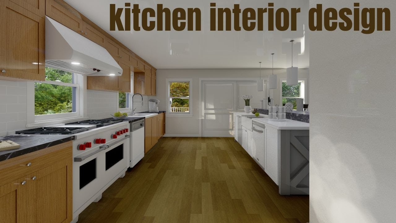 kitchen interior design - YouTube