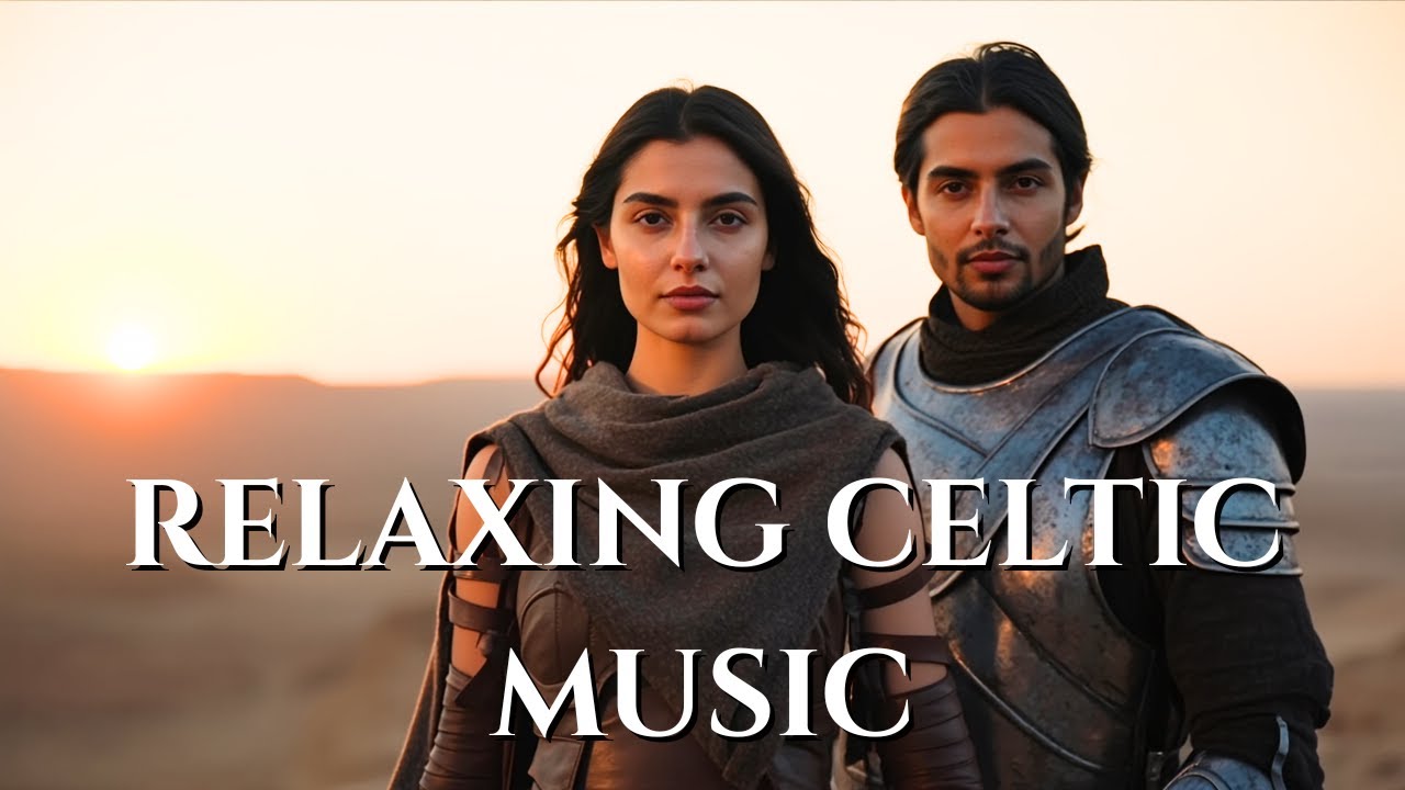 Relaxing Celtic Music for Stress Relief | Peaceful Irish Scenery & Celtic Soundscape