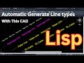 AutoCAD Hack: Instantly Generate Complex Linetypes with This LISP