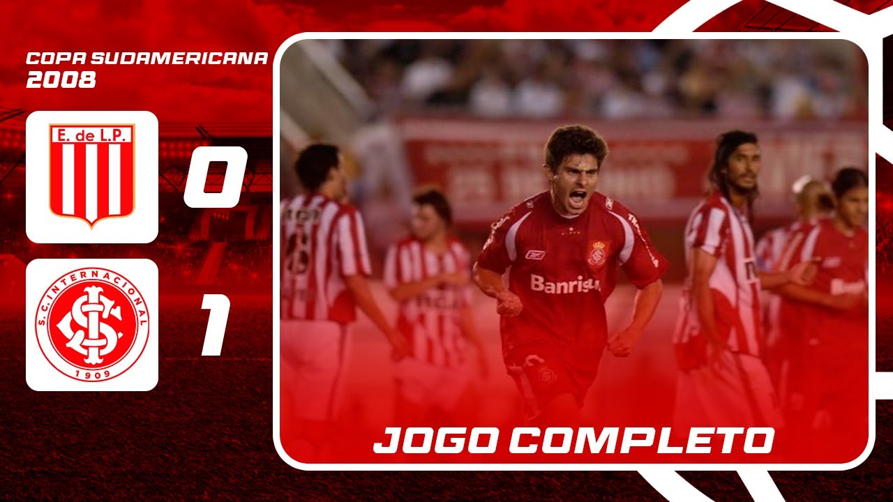 Estudiantes 0x1 Internacional | Copa Sudamericana 2008 | Jogo Completo