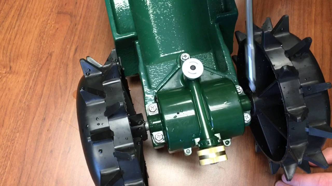 How to Replace Gears on Orbit Traveling Sprinkler - YouTube