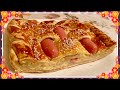 НОВИНКА !!! САМЫЙ ВКУСНЫЙ ПИРОГ С СЫРОМ И СОСИСКАМИ К ЧАЮ!!!!