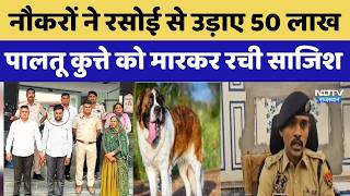 Jaipur Theft Case: Servants stole 50 lakh rupees from the kitchen and killed the pet dog. Top New...
