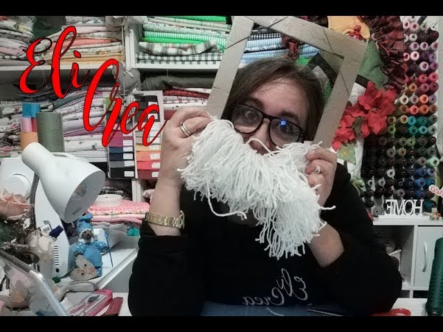 How To Make Yourself A Long Curly Thick Fake Beard For Dress Up 