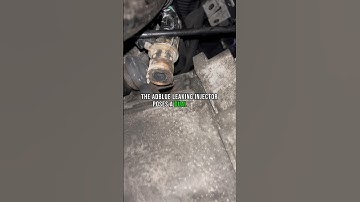 Citroen: Leaking AdBlue Injector 💉🚘 #ytshorts #adblue #adbluefaults #citroen #cars