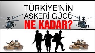 Türki̇ye Ne Kadar Güçlü? İşte Türki̇yeni̇n Askeri̇ Savaş Gücü