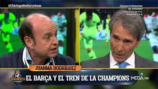 ¡VAYA ZASCA de JUANMA a LOBO! "La ESTACIÓN del Barça es la 'ARRIVEDERCI ROMA'"