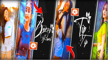 tip tip barsha pani dj status | dj status video kaise banaye | kinemaster se dj status video editing