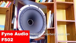 Fyne Audio F502 Standlautsprecher Kurztest/Preview/Unboxing
