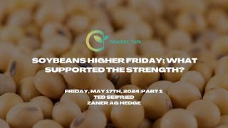 Soybeans Higher Friday; What Supported the Strength?