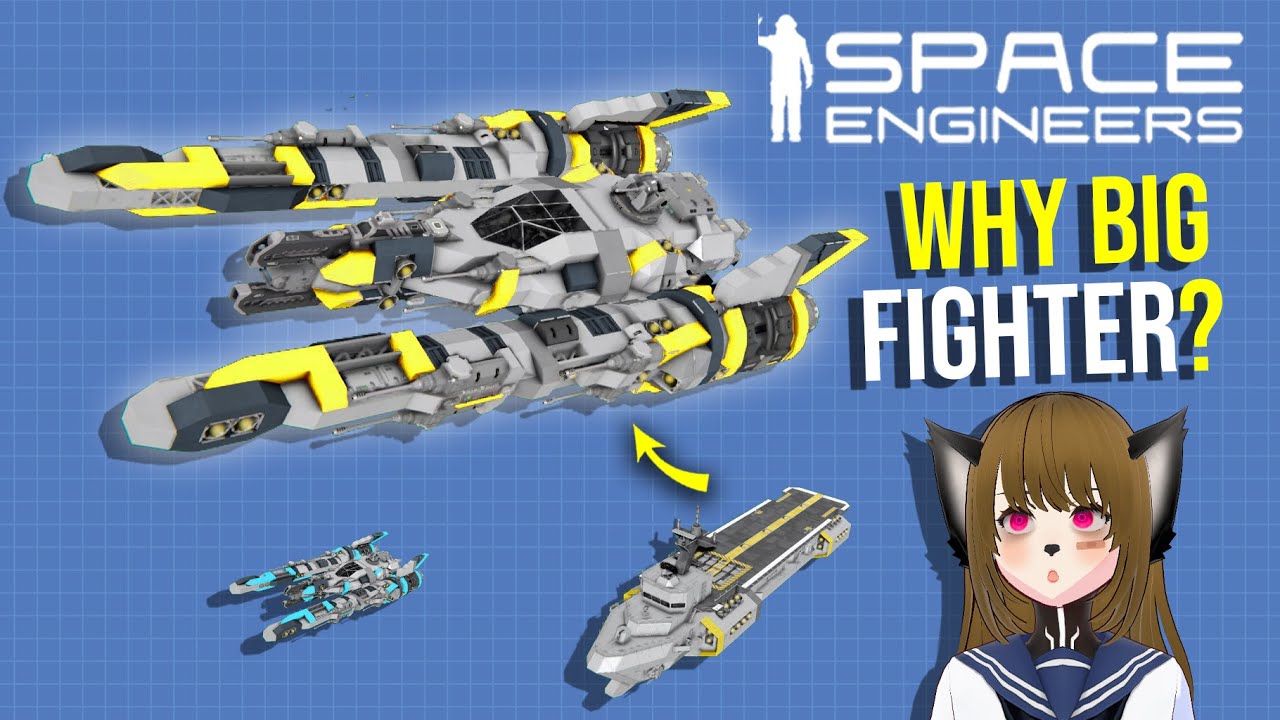 When To Carry Superfighters On A Ship Space Engineers YouTube