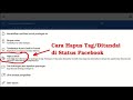 Cara Hapus Tag Penandaan Photo Video Porno di Status Facebook Jebakan Tag