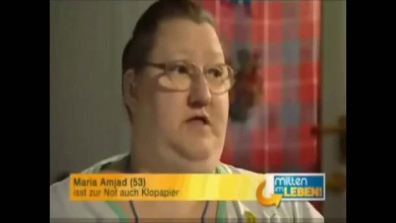 Mitten Im Leben Fette Frau Isst Klopapier Dicke Frau isst zur Not auch Nachthemden - YouTube