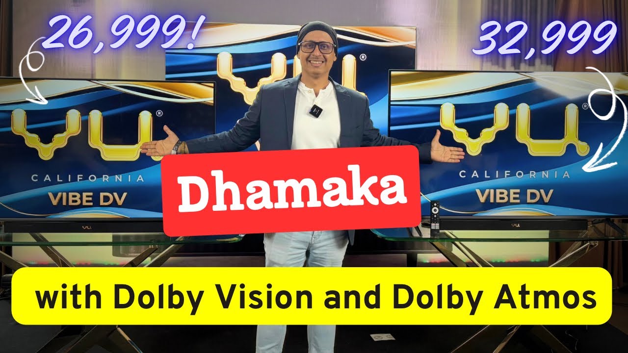 VU Vibe DV 2025 – Is this the Best QLED TV in India ?