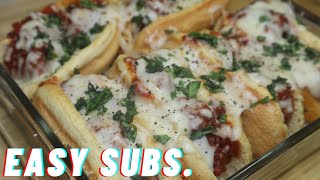 Mini Meatball Subs/Sliders.