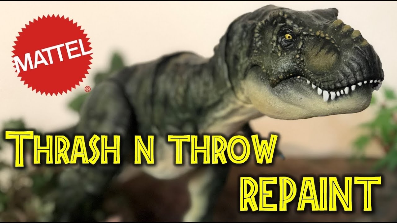 🦖 Thrash And Throw Repaint - Jurassic Repaints