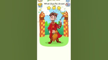 Dop 5 (delete one part) level 187 What does he dream of?, walkthrough solutions-all levels #dop5