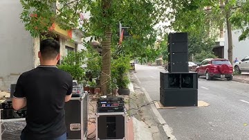 Dàn Sự Kiện Line Array Lx acoustic LA-12 , Sub KÉP TW218S cùng Dàn Máy Class D | 0943687690