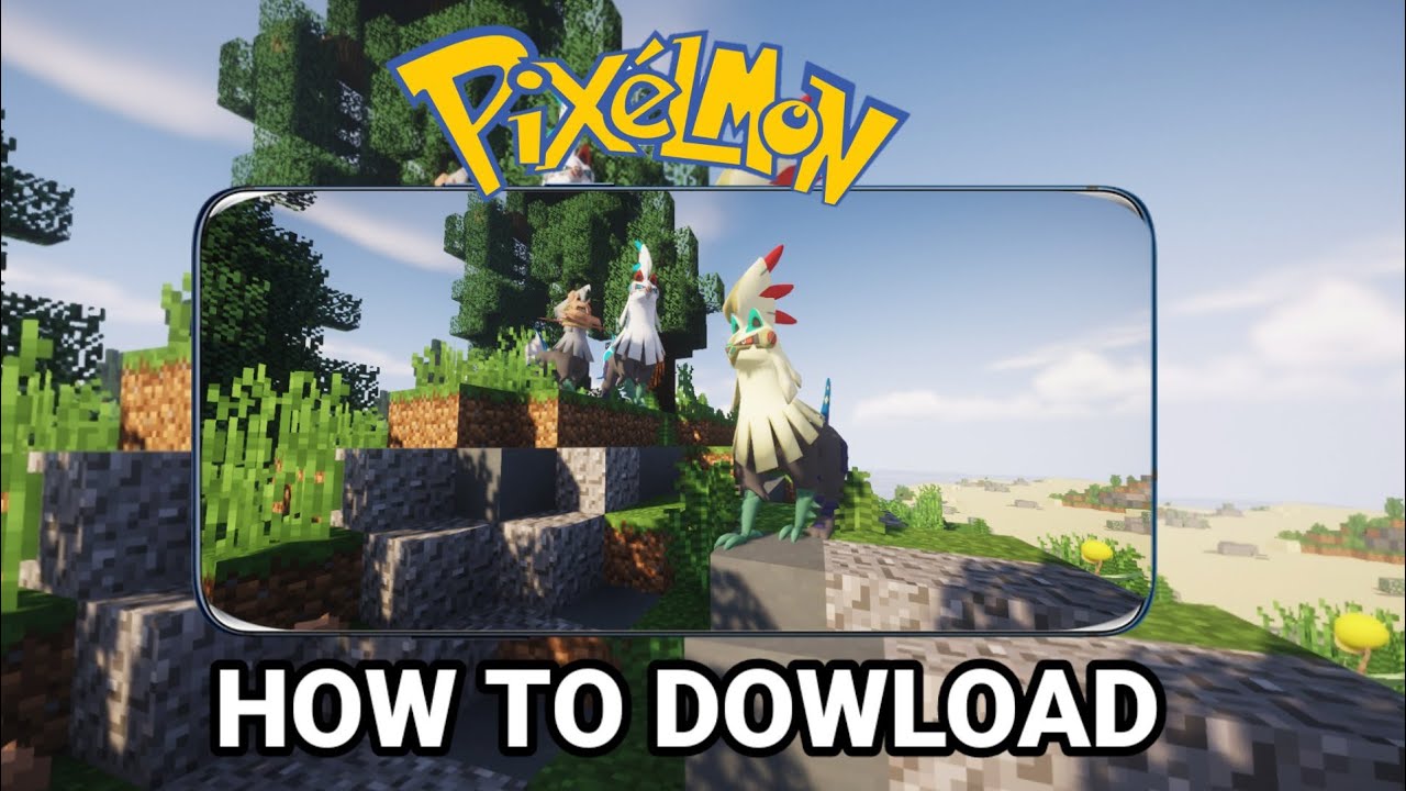 How To Download Pixelmon on android YouTube