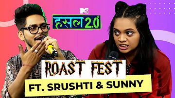 Srushti और Sunny के Roast से कोई भी नहीं बच पाया! | Memorable Moments from MTV Hustle 2.0