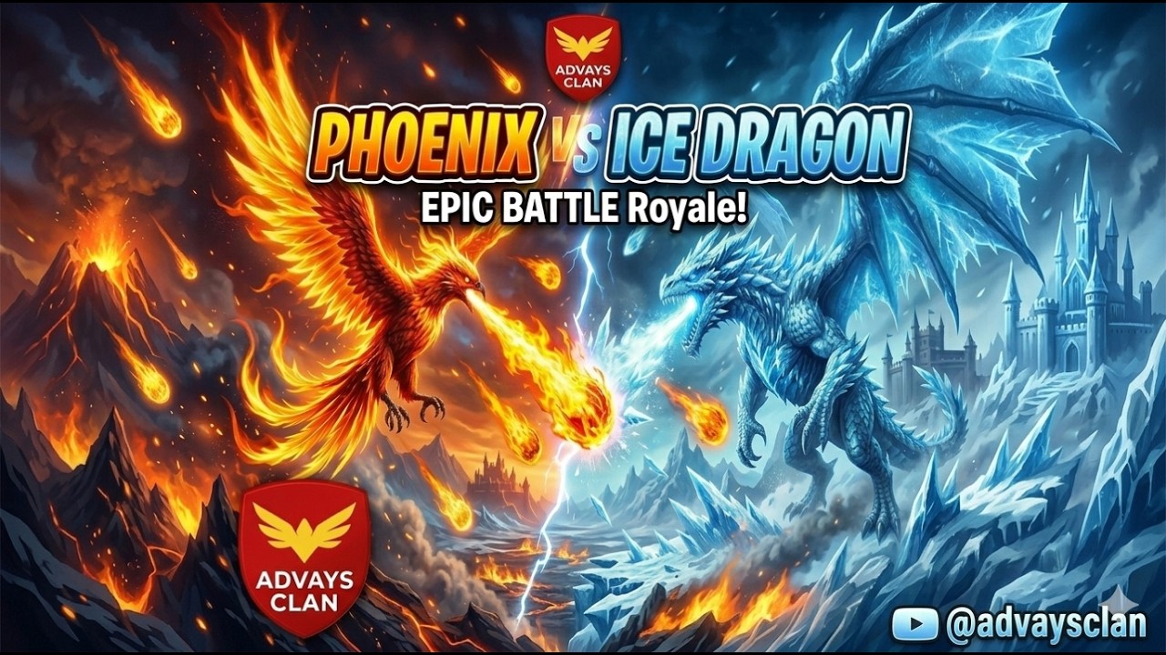 Феникс и Ледяной Дракон доминируют | Путешествие клана в Clash of Wizards #ClashOfWizards #Gamepl...