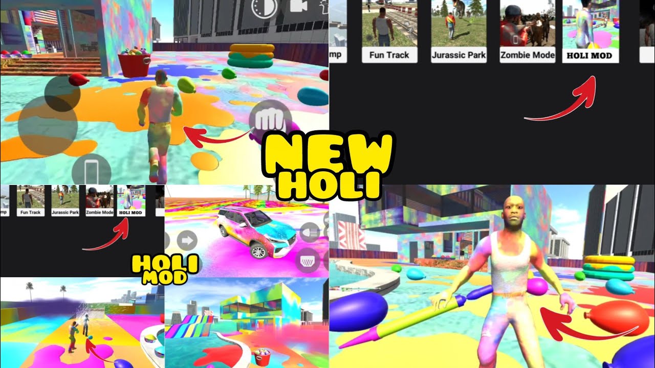New Holi Mod In Indian Bike Driving 3D | New Holi Pichkari New Trick New Character Link 🖇️ |