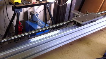 SimplexMotion servo motor testrun with simple linear module