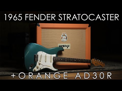 "Pick of the Day" - 1965 Fender Stratocaster and Orange AD30R