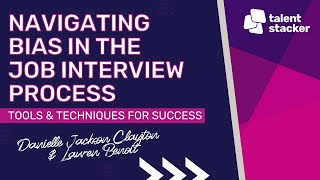 Navigating Bias in Job Interviews | SF Golden Hoodie Danielle Jackson Clayton & Lauren Benoit