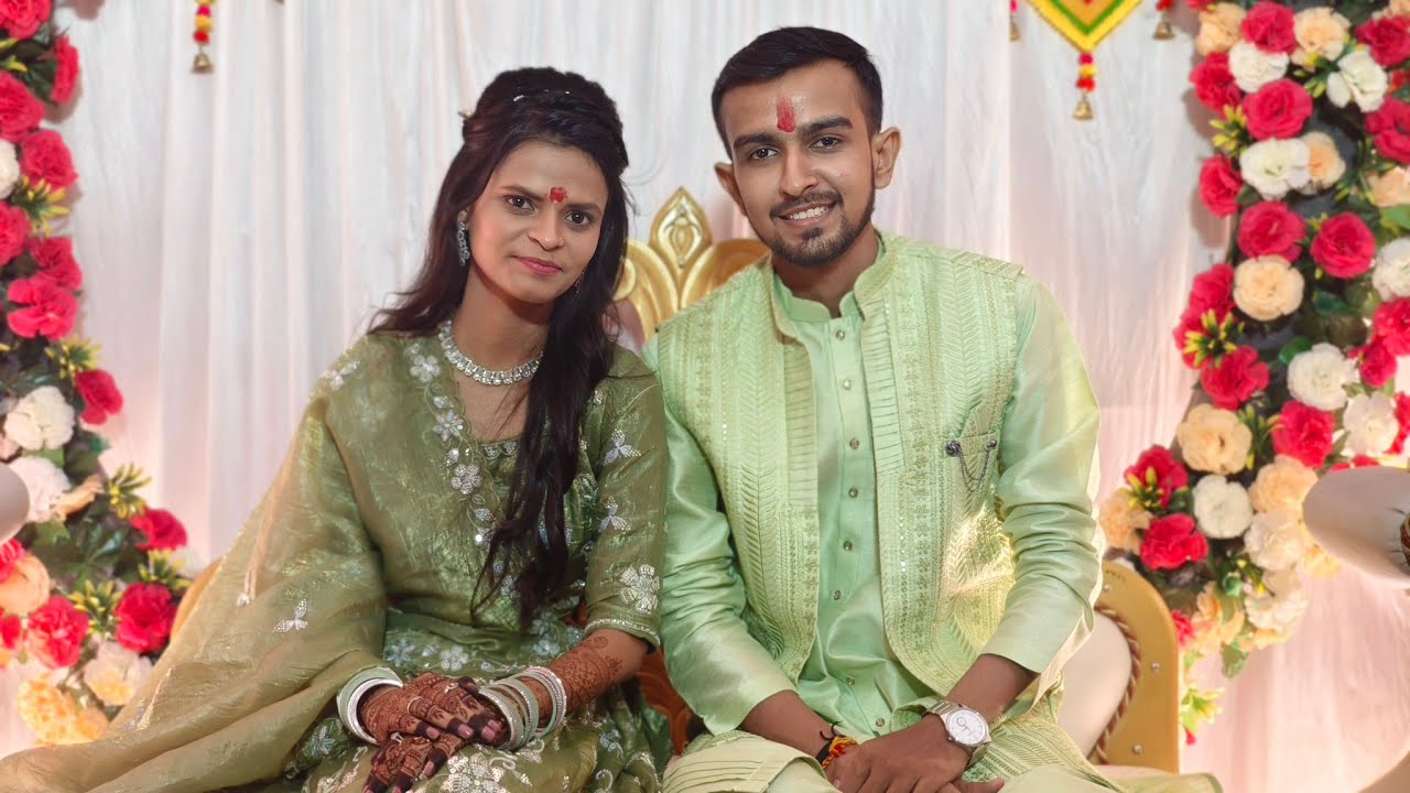 Bhai Ki Sagai | Vlog 18 | Gujarati Engagement Function | Darshan Bhai ...