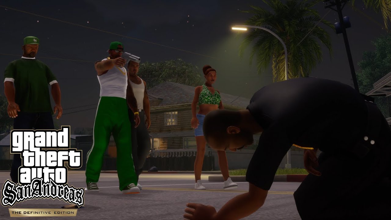 Tenpenny's Death in 4K | GTA San Andreas Definitive Edition