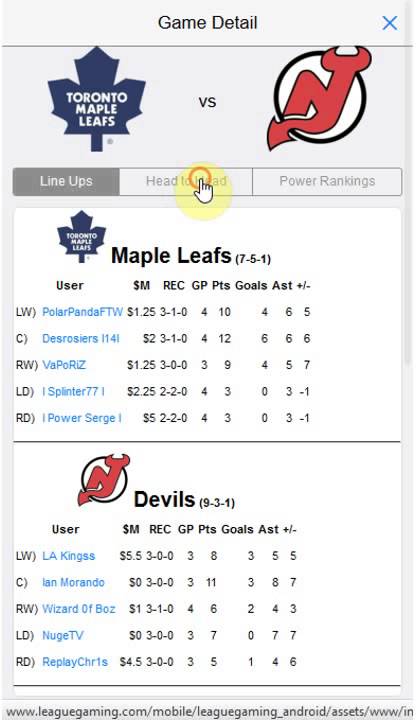 Leaguegaming Mobile App 3.0 Demo