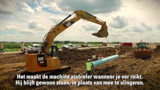 Nieuwe Graafmachine Cat 325F Succesverhalen Van Klanten