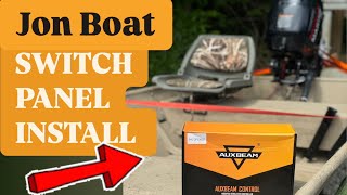 Auxbeam Switch Panel Install On Boat. Watch Before You BUY
