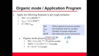 SE Lecture 07 | Software cost estimation | COCOMO Model