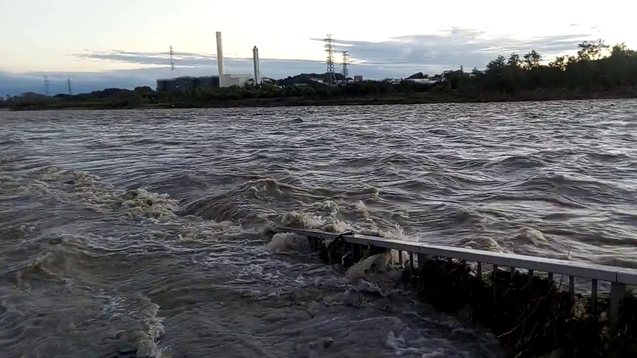 多摩川 石田大橋付近 Tamagawa Ishida Bridge 19 10 13 Youtube