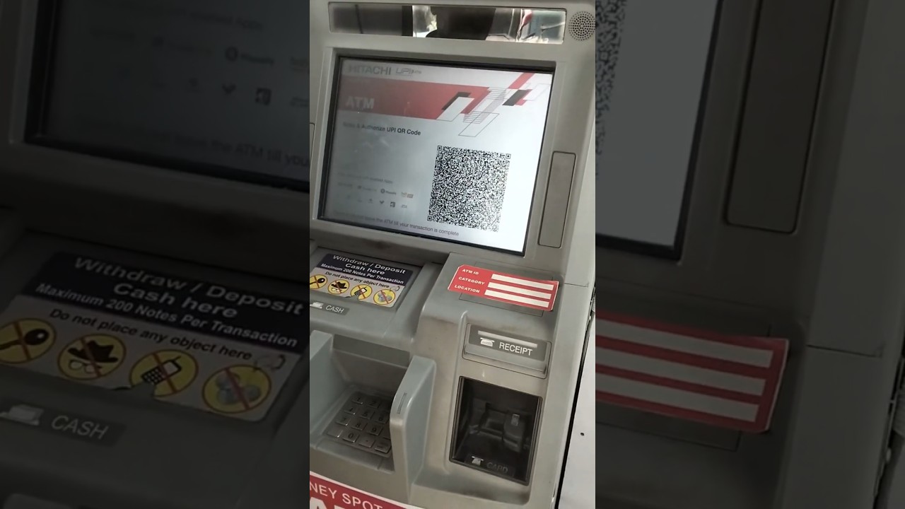 QR CODE SCAN করে ATM থেকে টাকা তুলবেন? cash withdrawal without ATM
