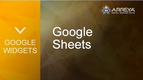 How To: Embed Google Sheets