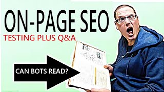 On Page SEO 2021 - SEO Experiment