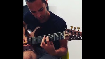 Random play on a Rhea 7 string by Roi