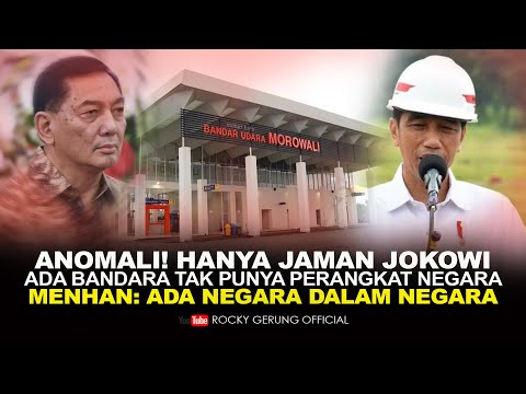 ANOMALI! HANYA JAMAN JOKOWI ADA BANDARA TAK PUNYA PERANGKAT NEGARA. MENHAN: ADA NEGARA DALAM NEGARA